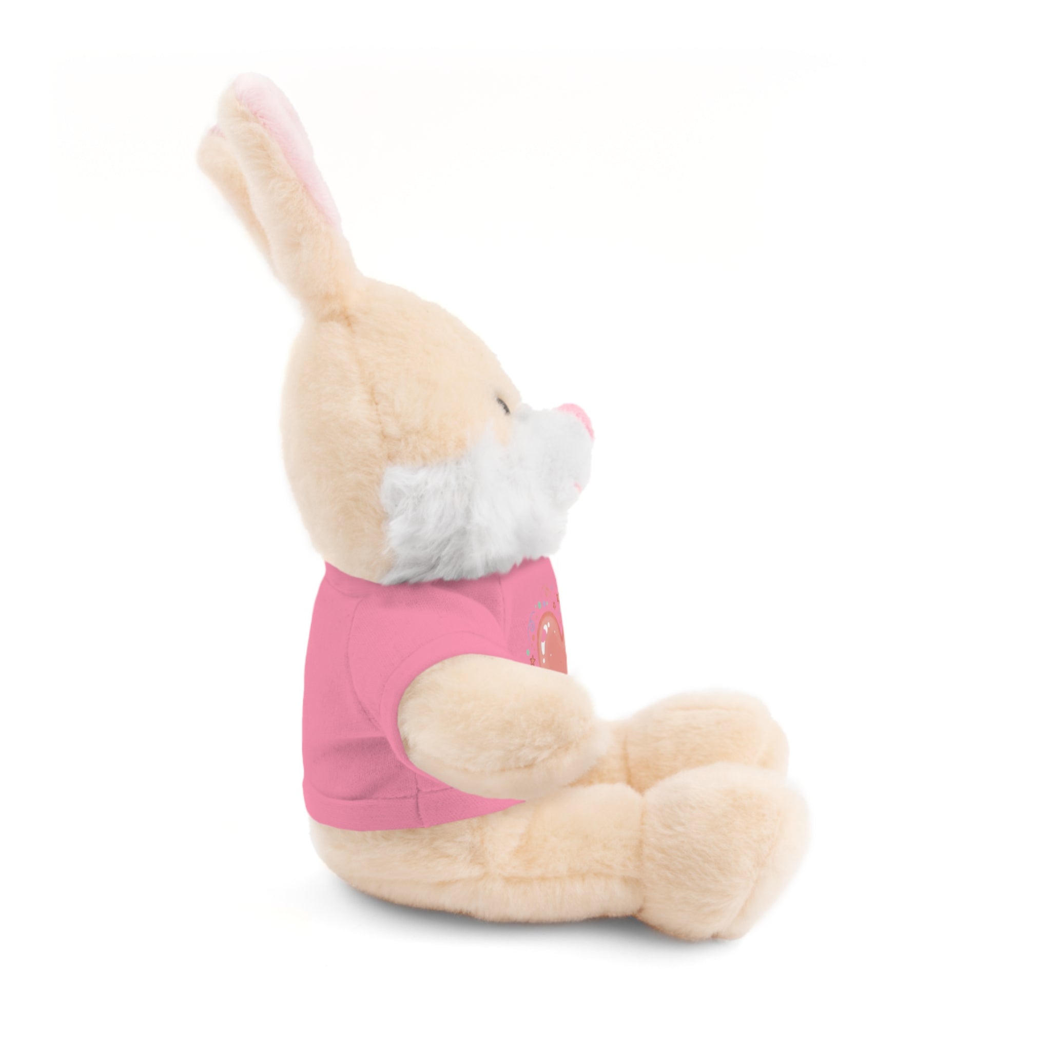 Plush Companion with Heart Stuffed Animals with Tee