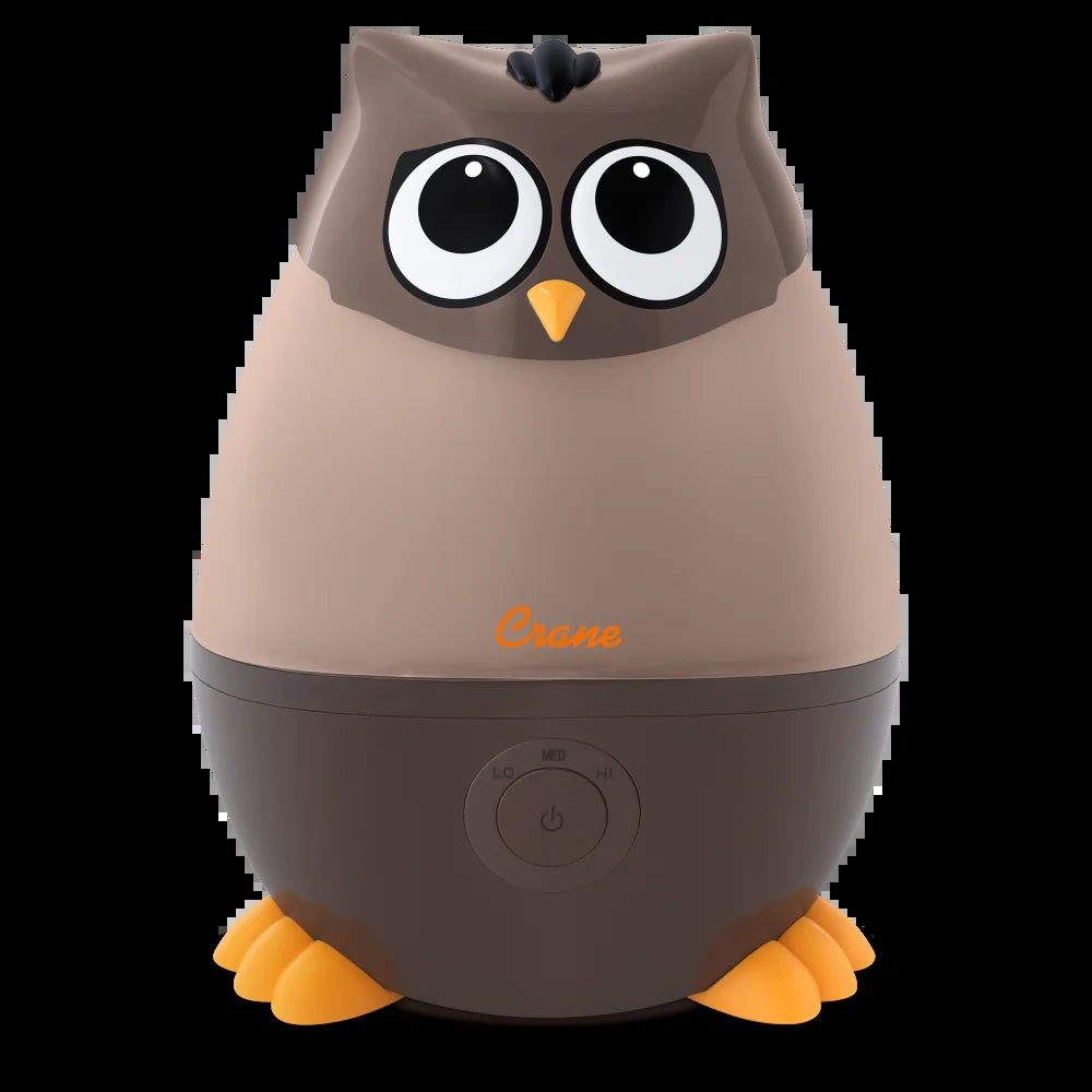 Adorable Humidifier, Mini Owl, Cool Mist Humidifier with Vapor Tray, 0.5 Gal.