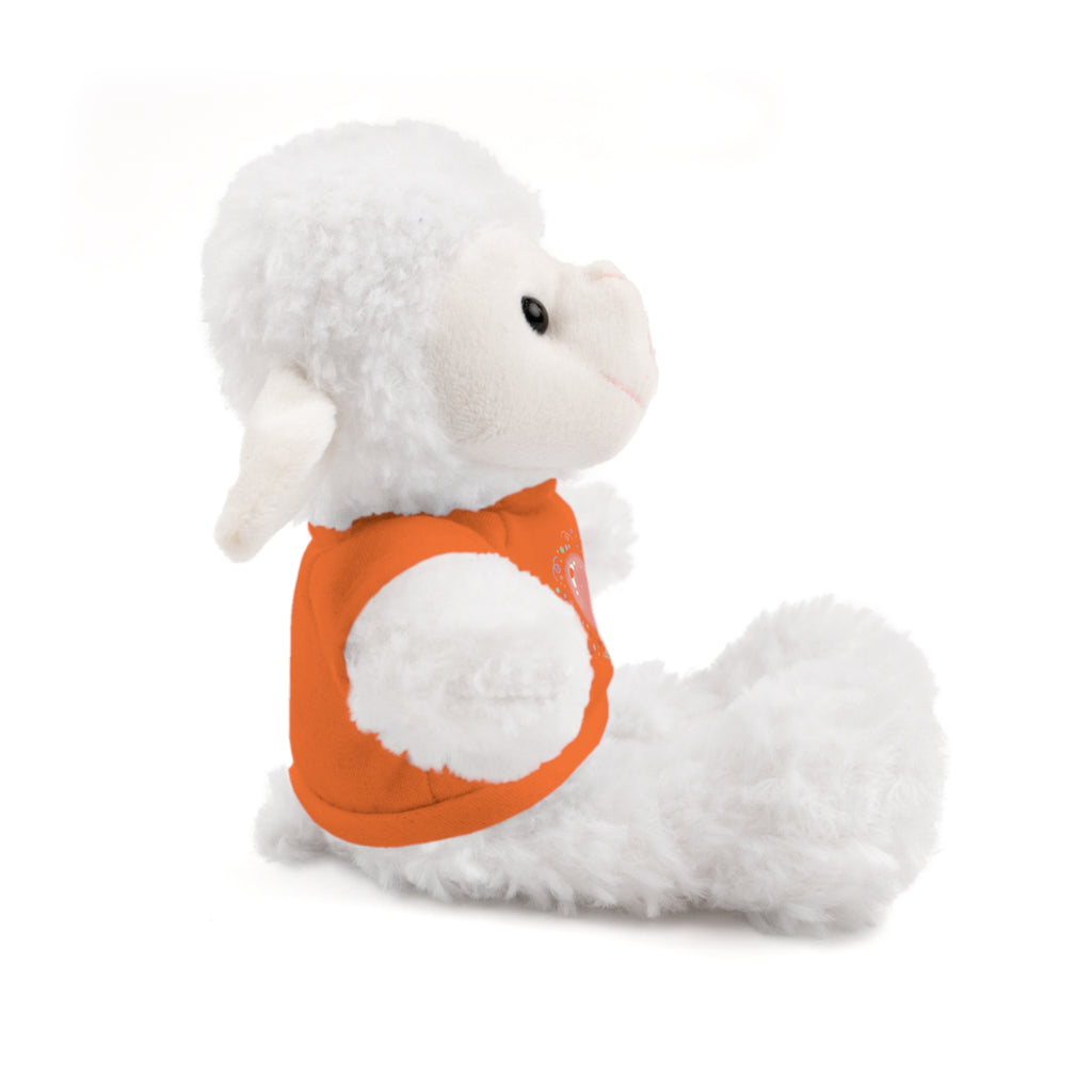 Plush Companion with Heart Stuffed Animals with Tee