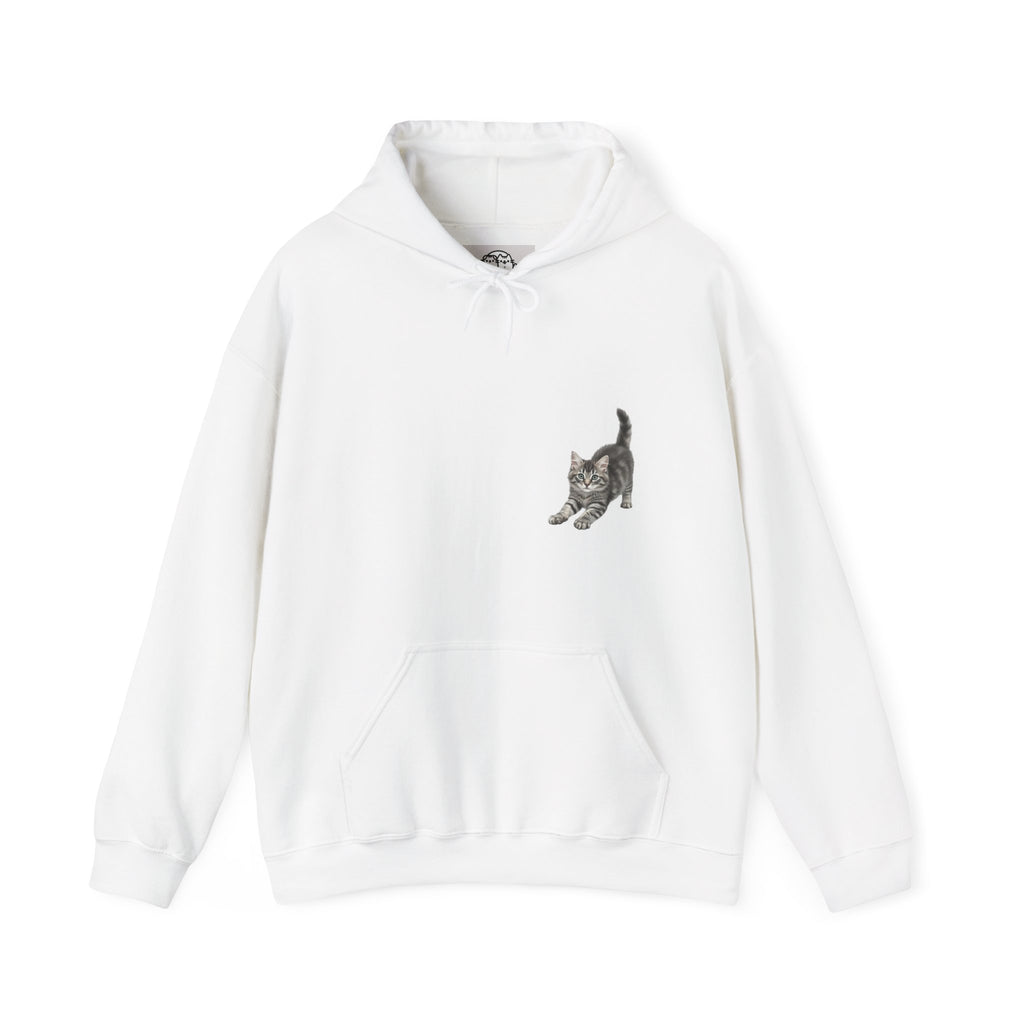 Playful Fluffy Tabby Cat Hoodie | Carmen Collection Bestie Best’s Luxury Brand