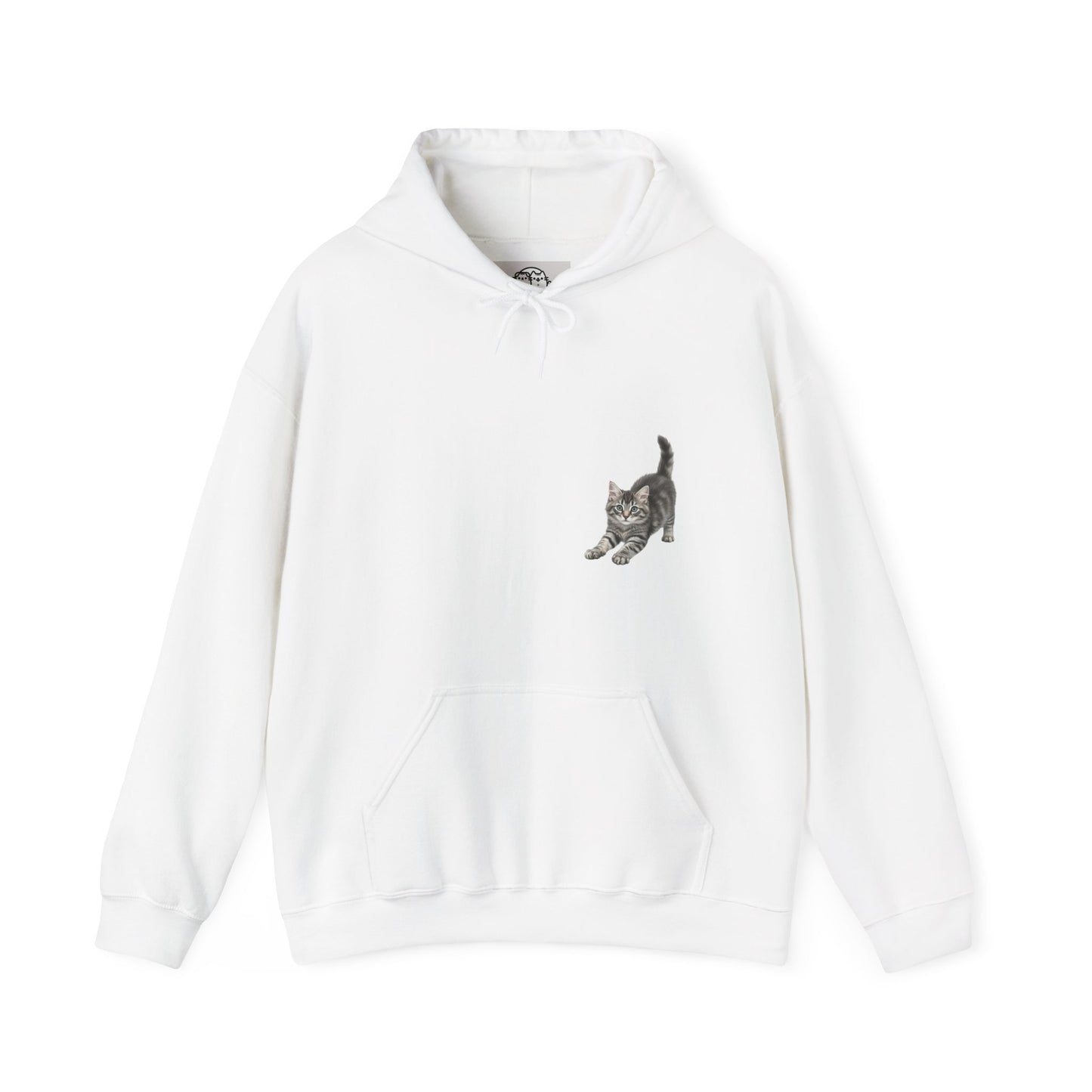 Playful Fluffy Tabby Cat Hoodie | Carmen Collection Bestie Best’s Luxury Brand