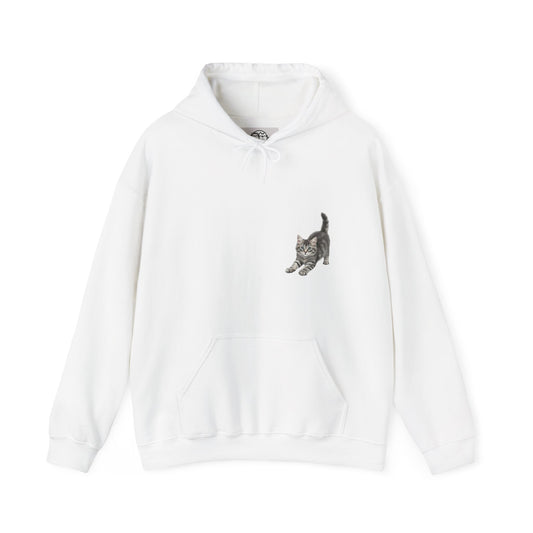 Playful Fluffy Tabby Cat Hoodie | Carmen Collection Bestie Best’s Luxury Brand