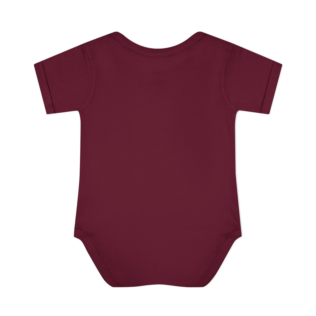 Cute Puppy & his Scooter- Infant Baby Rib Bodysuit- Unisex