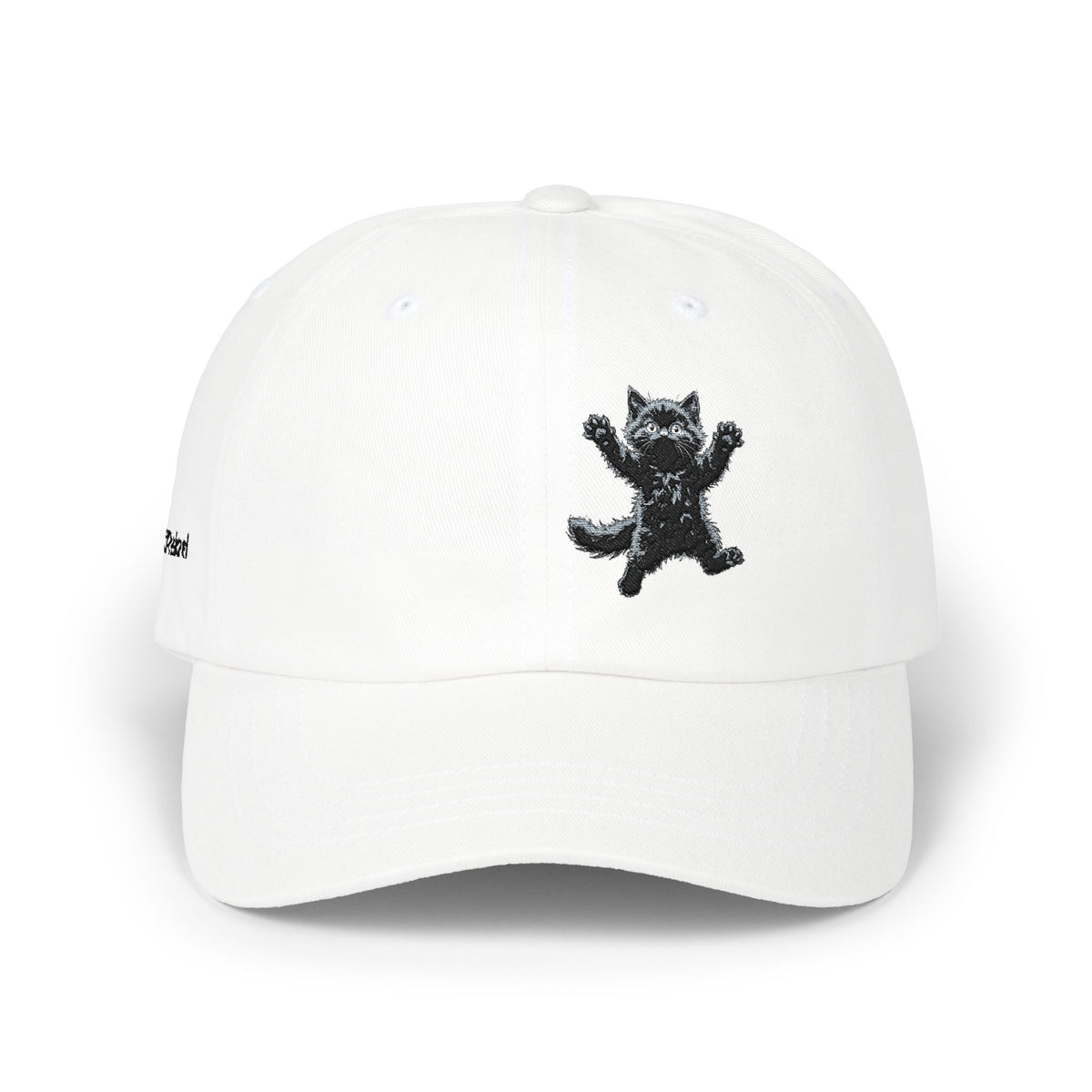 Jumping For Joy Black Cat Dad Cap | Embroidered Cat Hat- Boop Collection