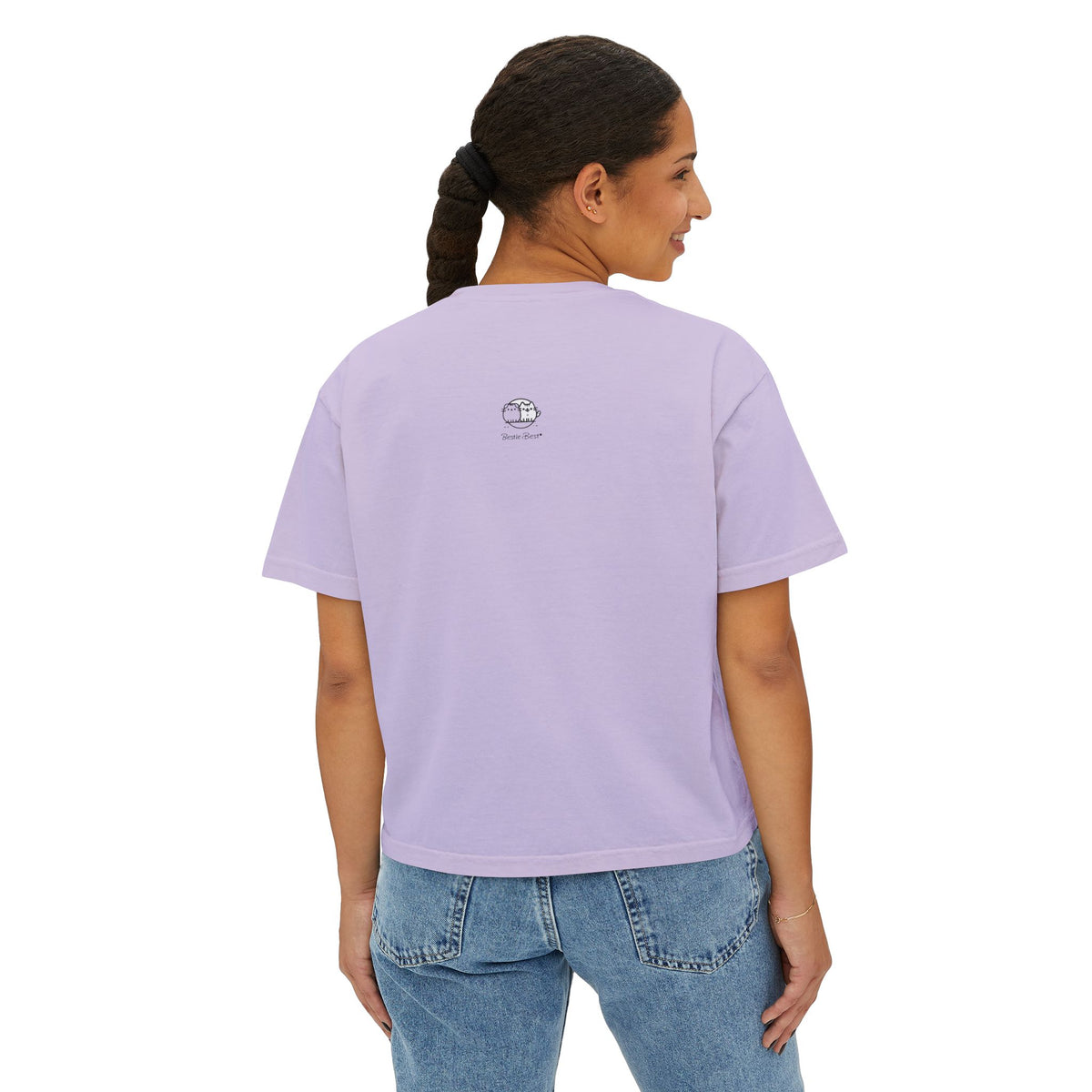 Atlanta Skyline Cat Tee | Peachy Retro City Cat Shirt