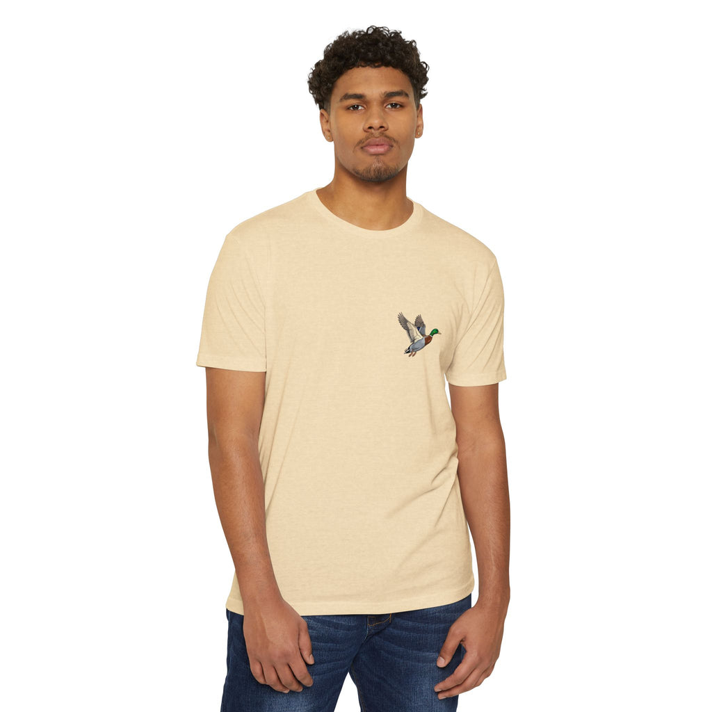 Flying Mallard Duck T-Shirt | Nature Wildlife Tee- Hunter Collection