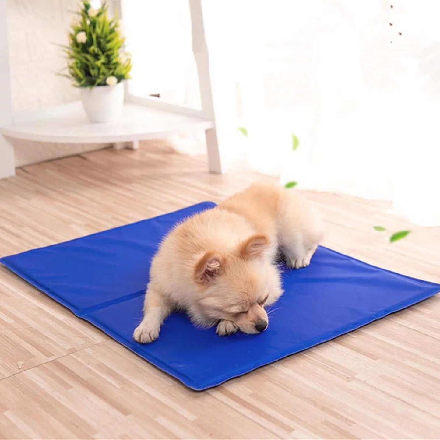 Dog Cooling Mat Pet Cooling Bed Mat for Dog Cat Waterproof Summer Indoor Cooling Pad for Small Medium Large Dogs M (25×20")