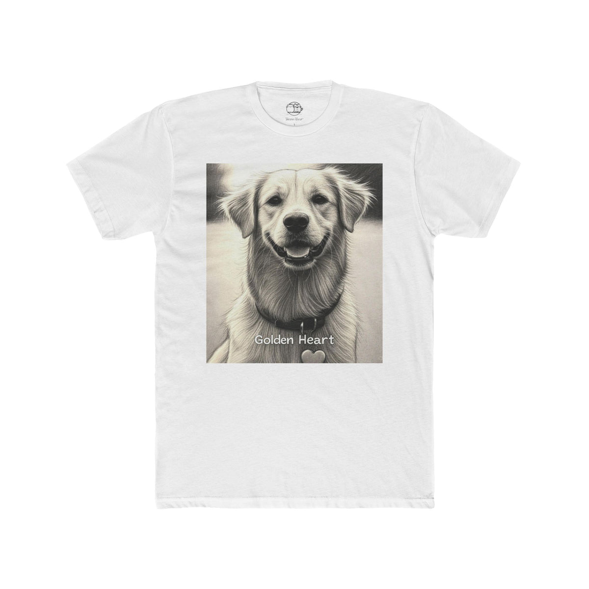 Golden Retriever Portrait Tee | Golden Heart tee