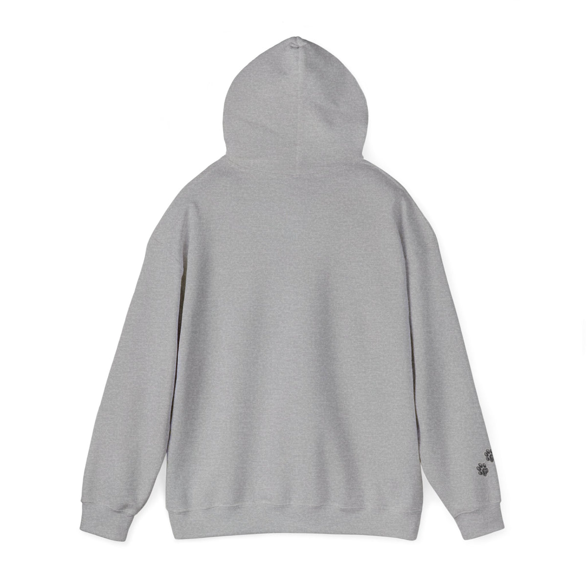 Fluffy Kitten Diego-Cat Lover Hoodie with Paw Print Design
