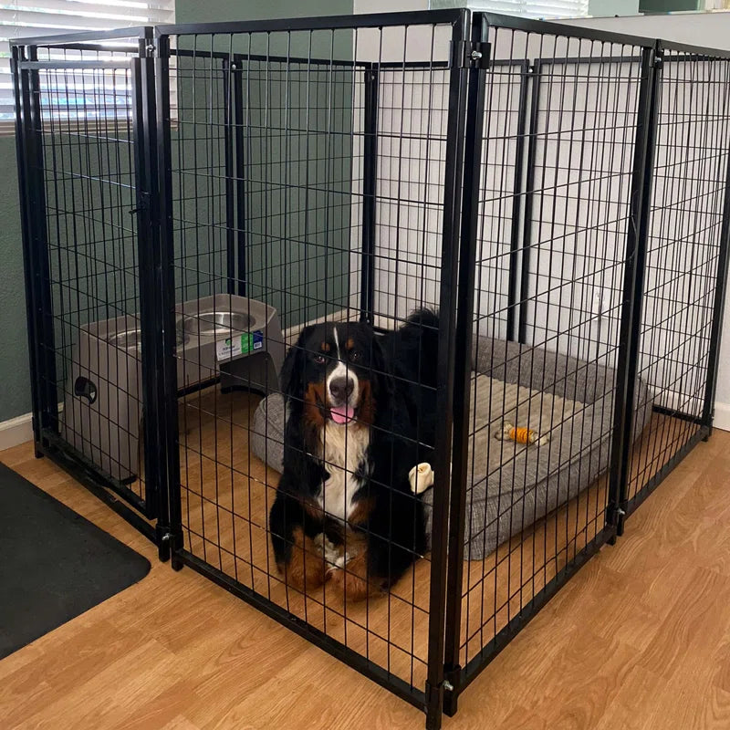 Extra-Large Heavy Duty Dog Kennel Playpen Helena - 16 Panel - 10 X 10 X 4 Feet