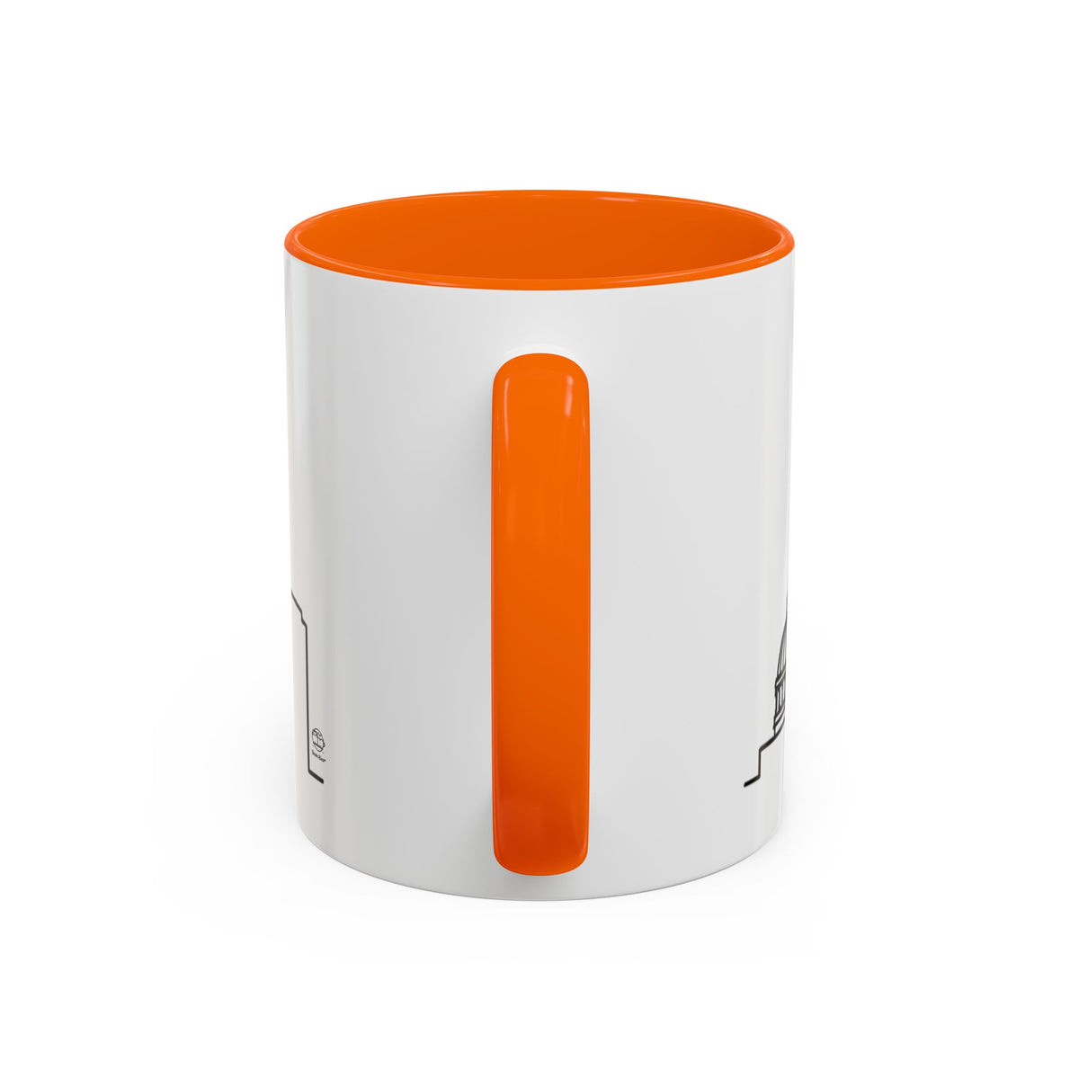 Atlanta Skyline Mug | City Outline Coffee Cup, Black Accent