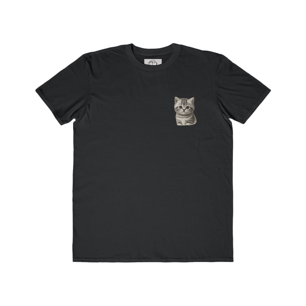 Pocket Kitty Tee | Cat Face Graphic T-Shirt- Hershey Collection