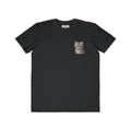 Pocket Kitty Tee | Cat Face Graphic T-Shirt- Hershey Collection