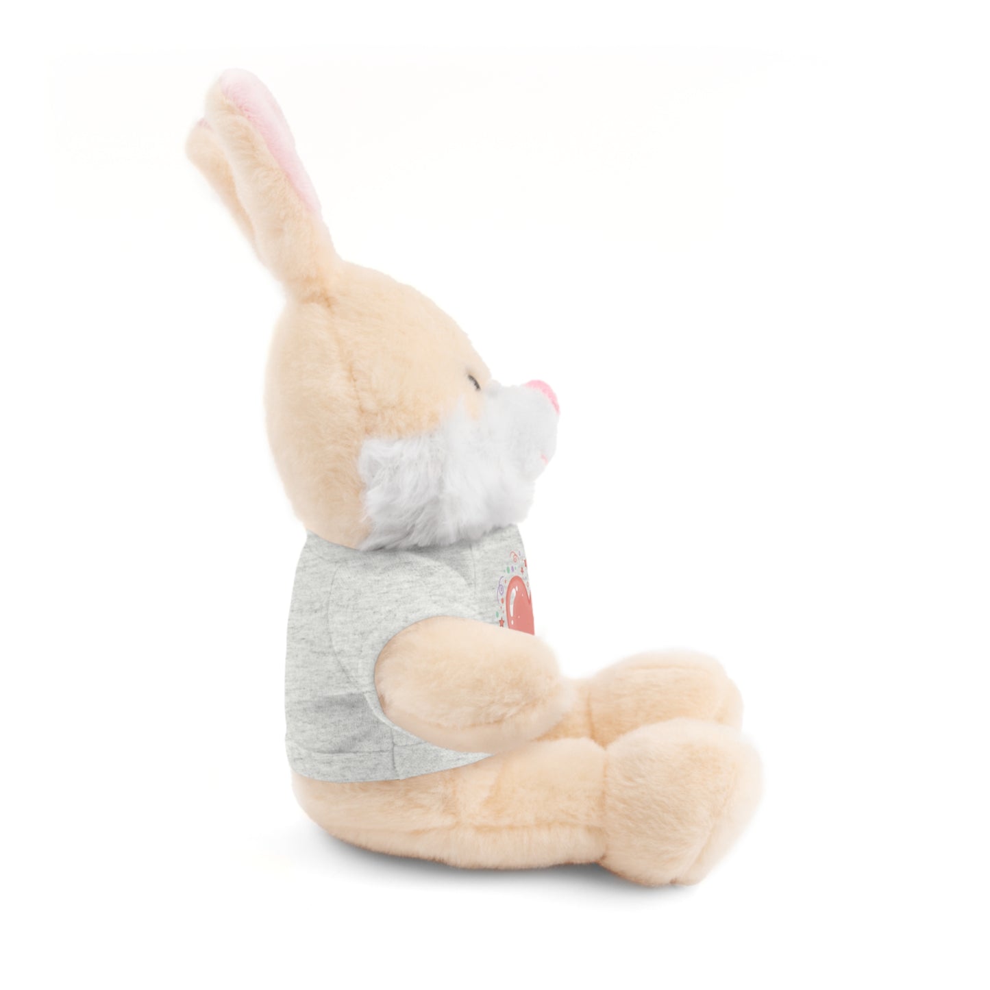 Plush Companion with Heart Stuffed Animals with Tee
