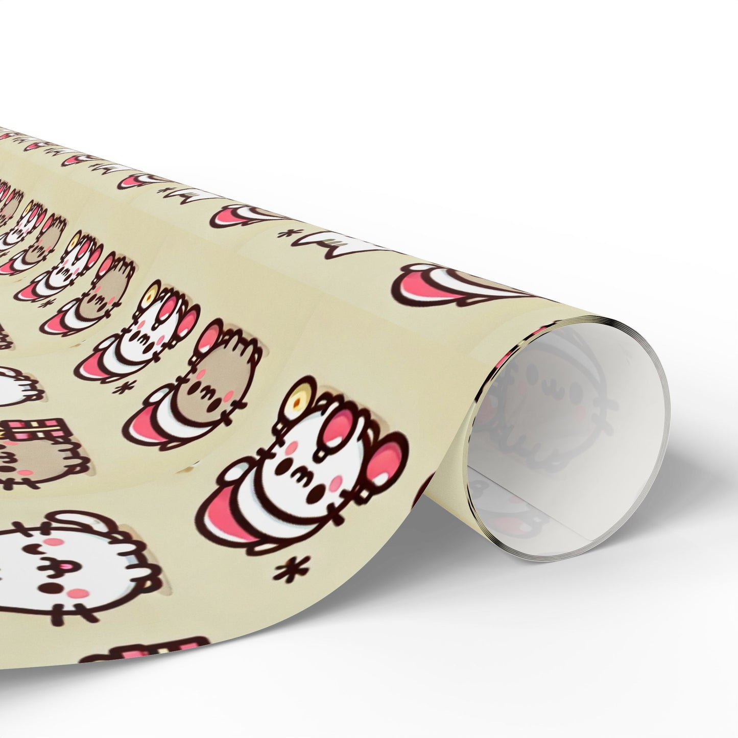 Christmas Kitty Wrapping Paper