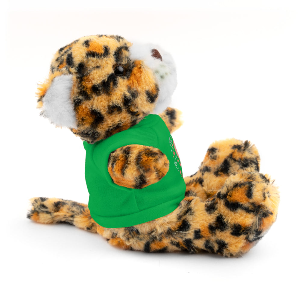 Plush Companion with Heart Stuffed Animals with Tee