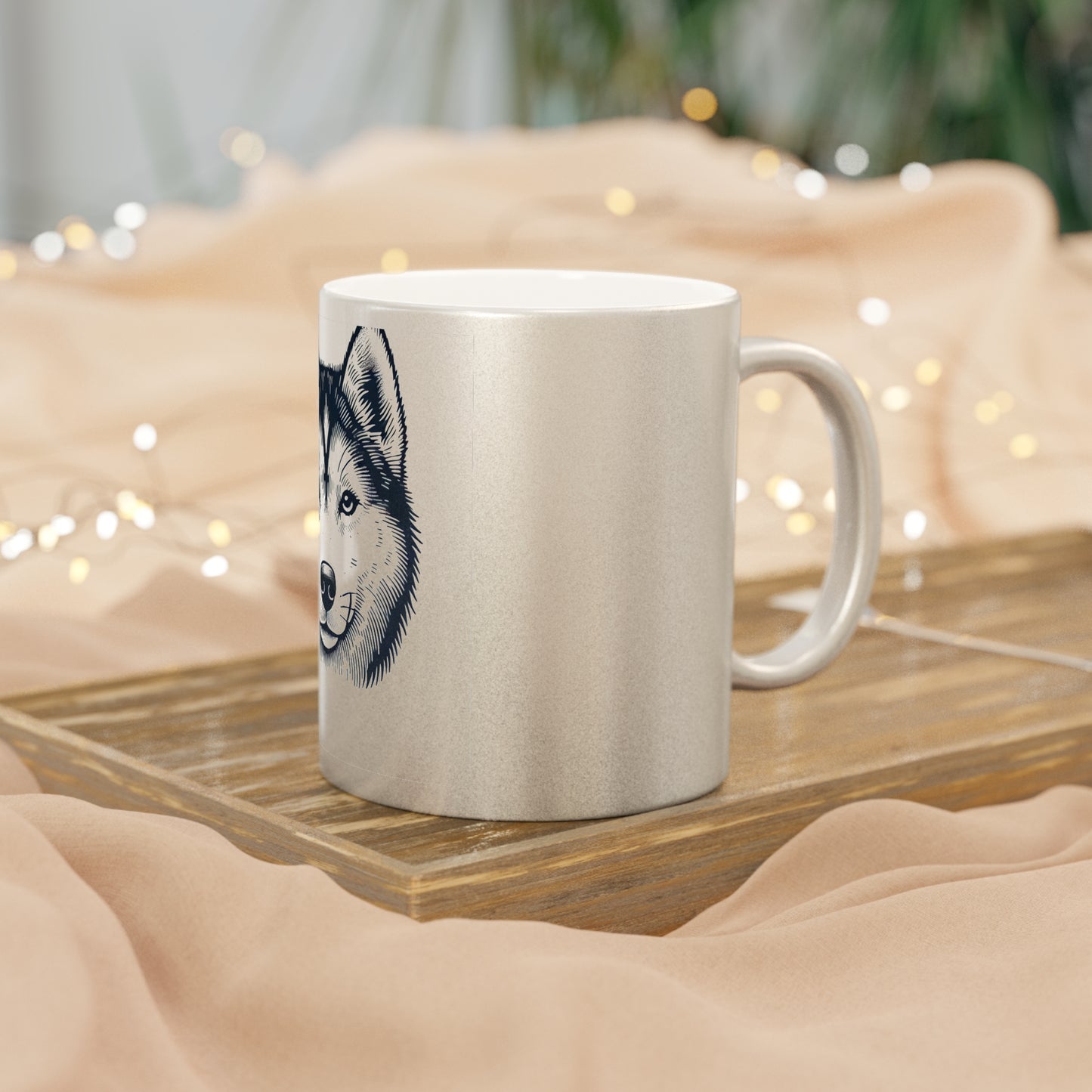 Coffee Mug - Husky Wolf Gift Idea