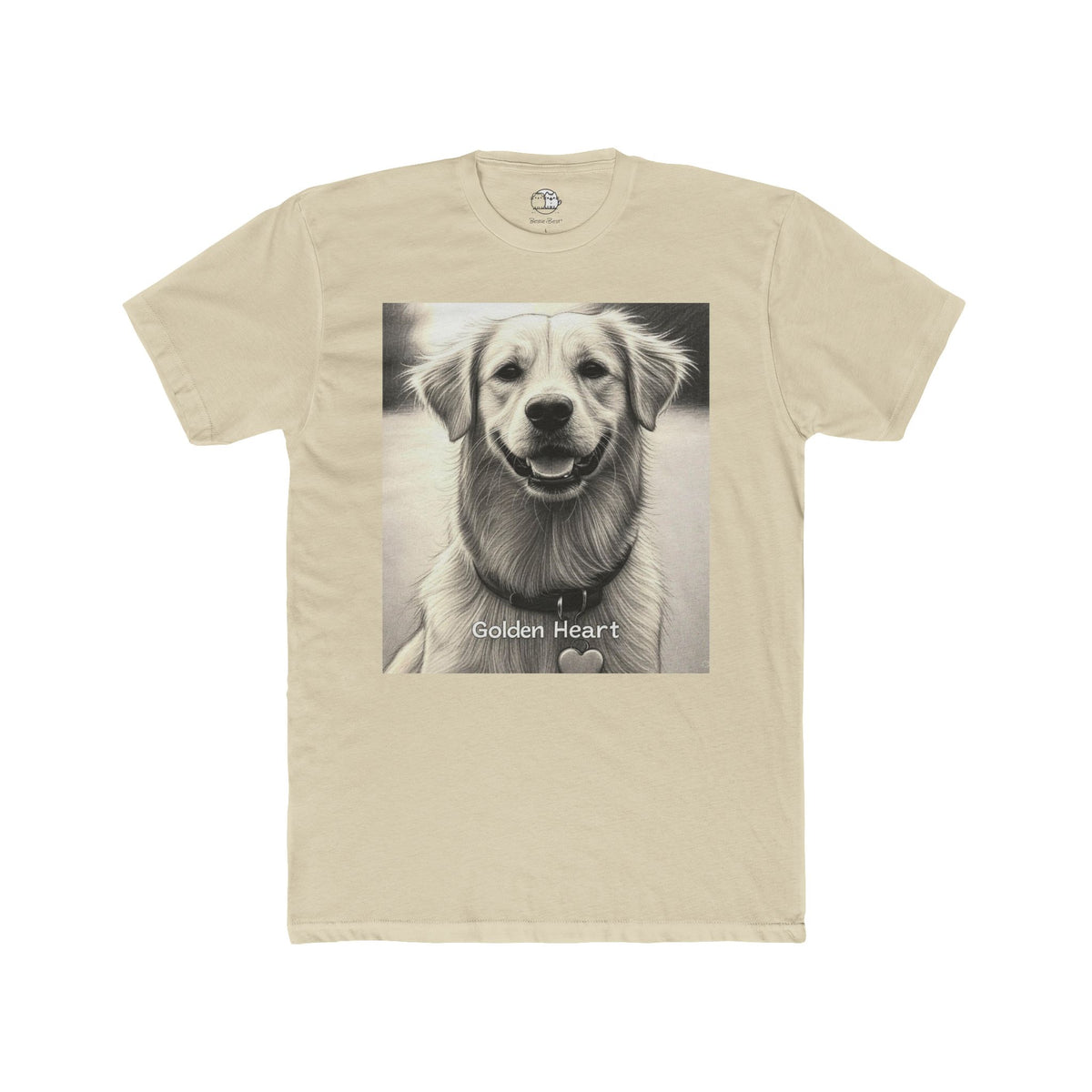 Golden Retriever Portrait Tee | Golden Heart tee