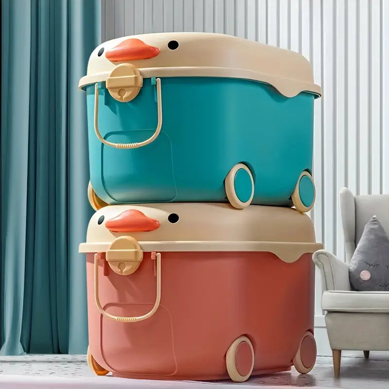 Cute Duck Toy Storage Box
