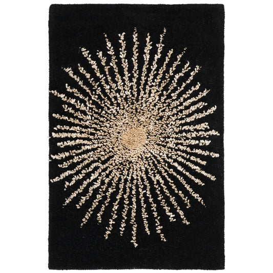Handmade Soho Marsilia Burst New Zealand Wool Rug