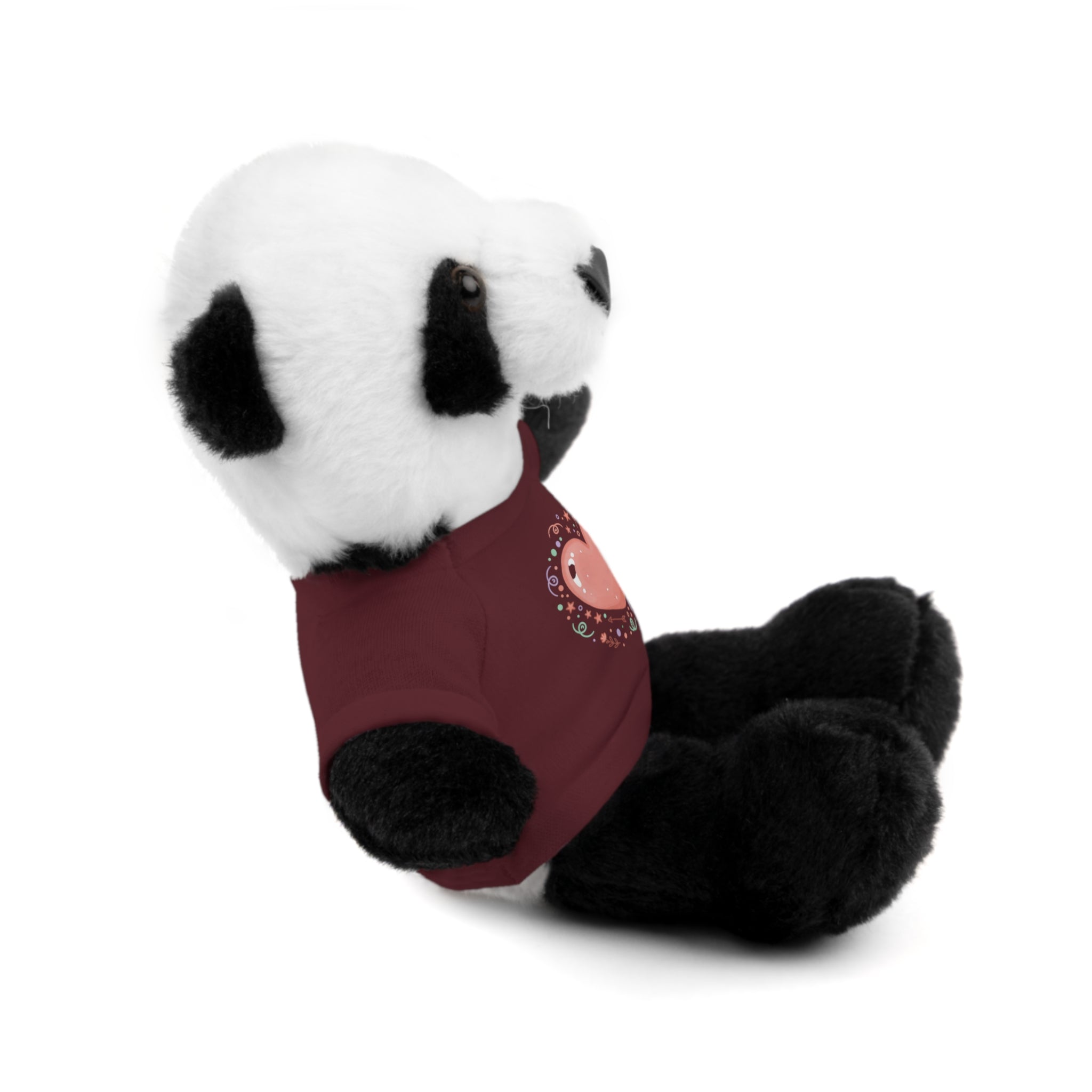 Plush Companion with Heart Stuffed Animals with Tee