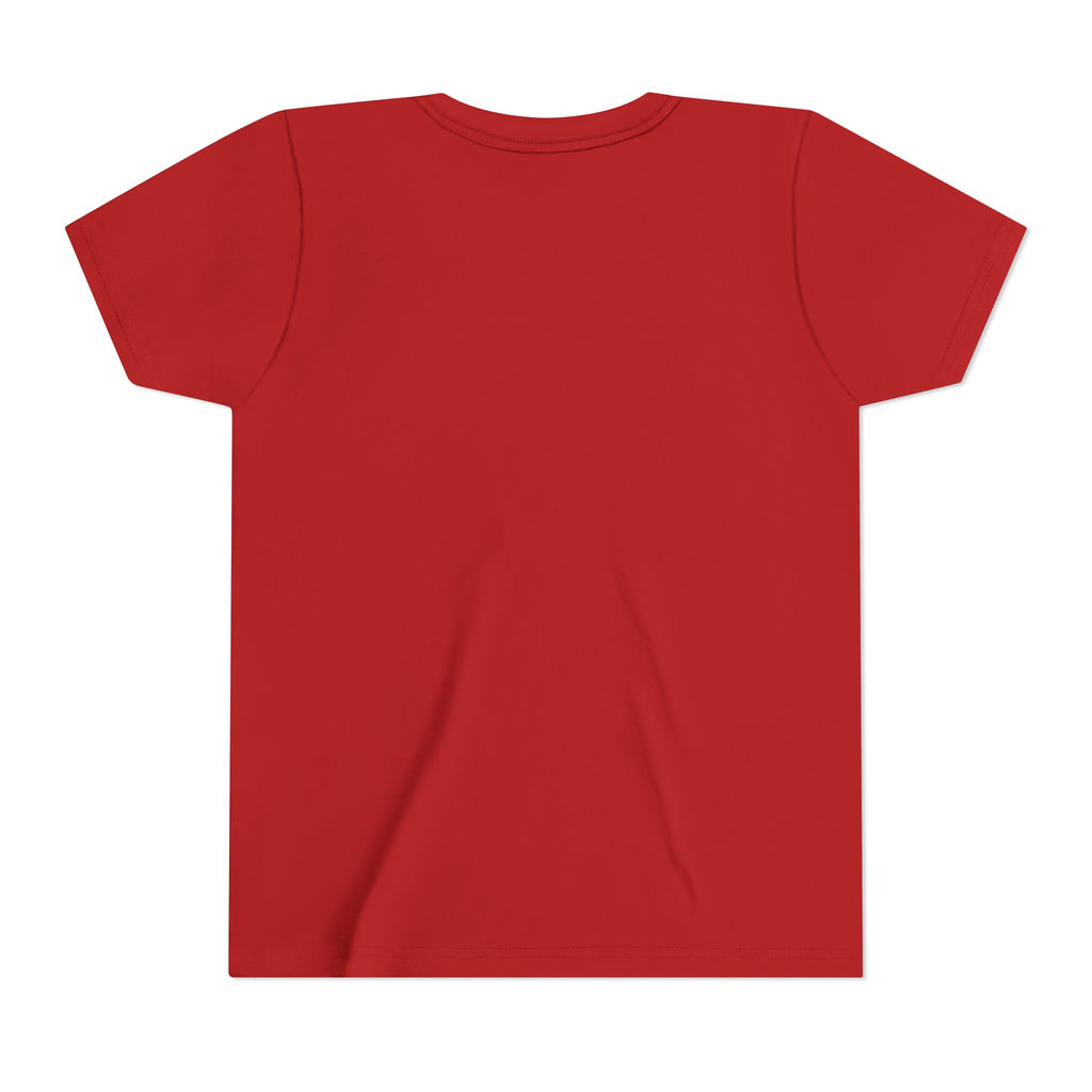 USA 250 Lucky Cat Youth Tee | Patriotic Kitten Illustration