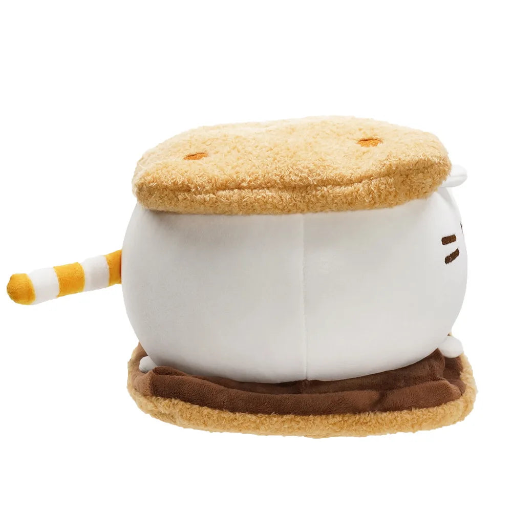 NNEOBA Valentines Cookie Fat Cat Plush Pillow-4
