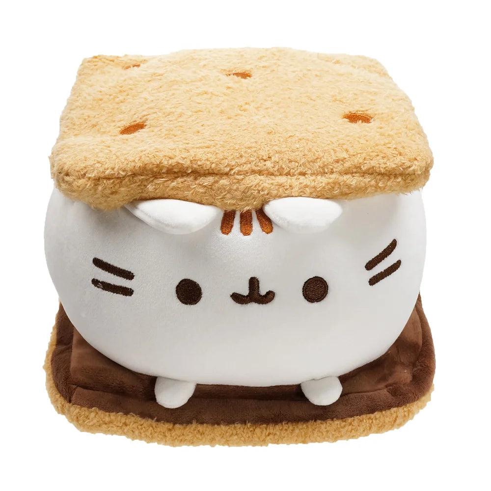 NNEOBA Valentines Cookie Fat Cat Plush Pillow-3