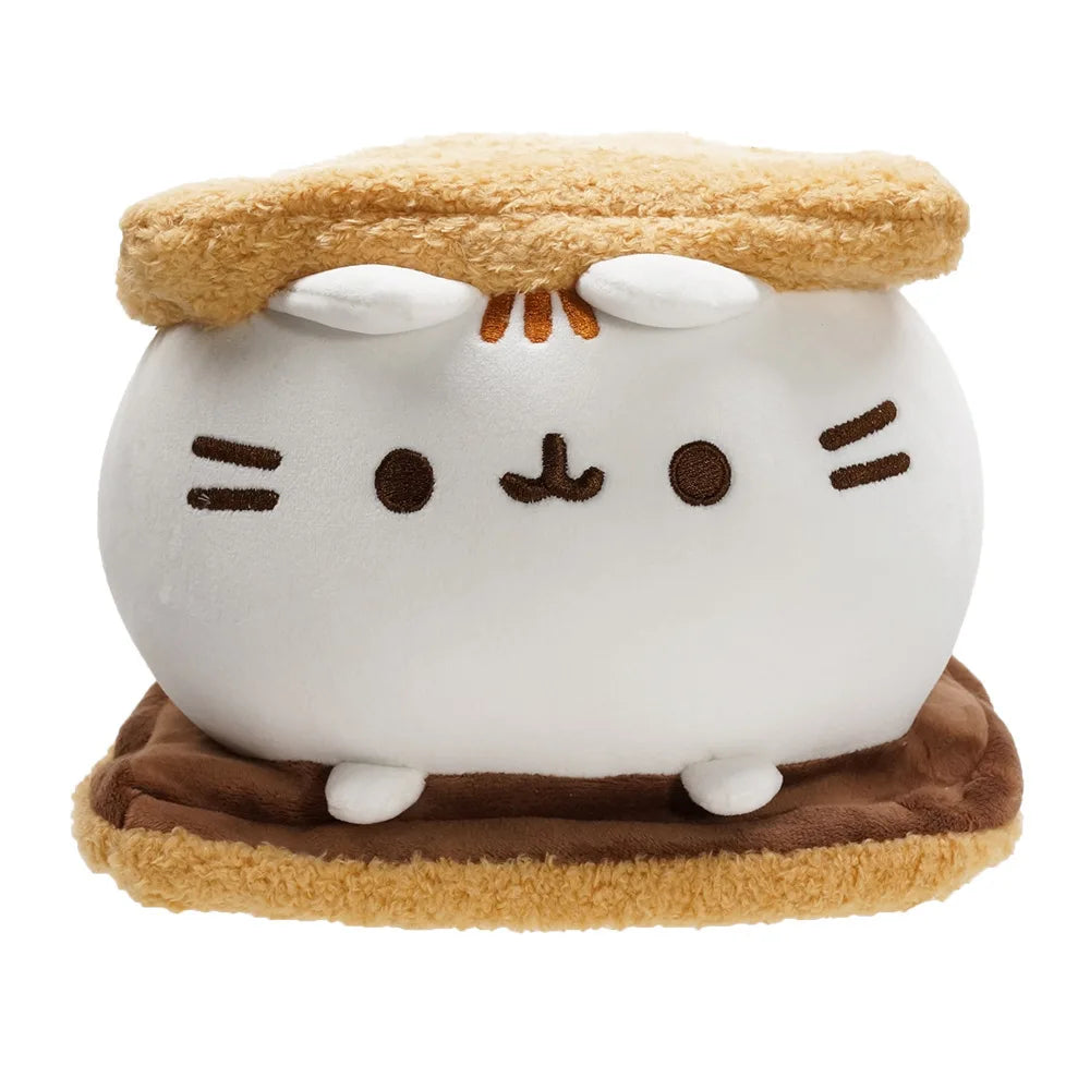 NNEOBA Valentines Cookie Fat Cat Plush Pillow-2