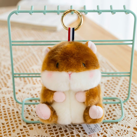 Plush Animal Keychain
