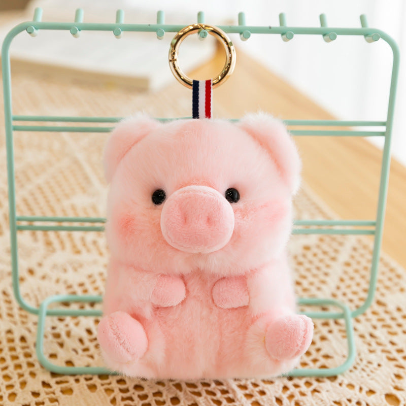 Plush Animal Keychain