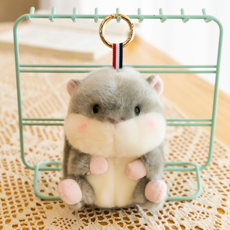 Plush Animal Keychain