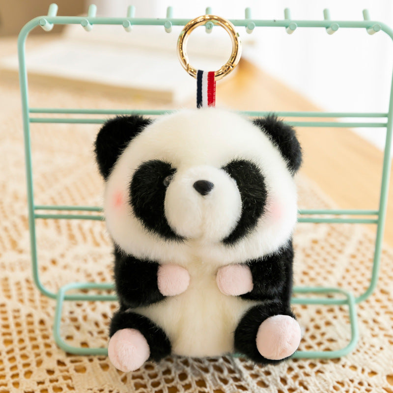 Plush Animal Keychain