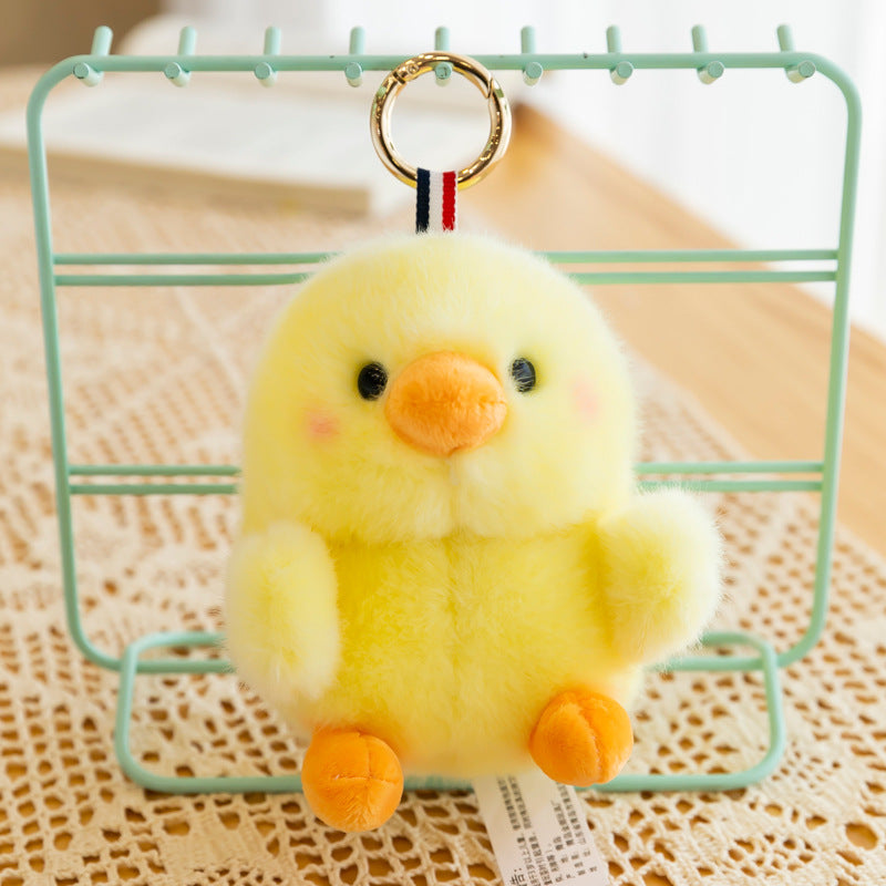 Plush Animal Keychain