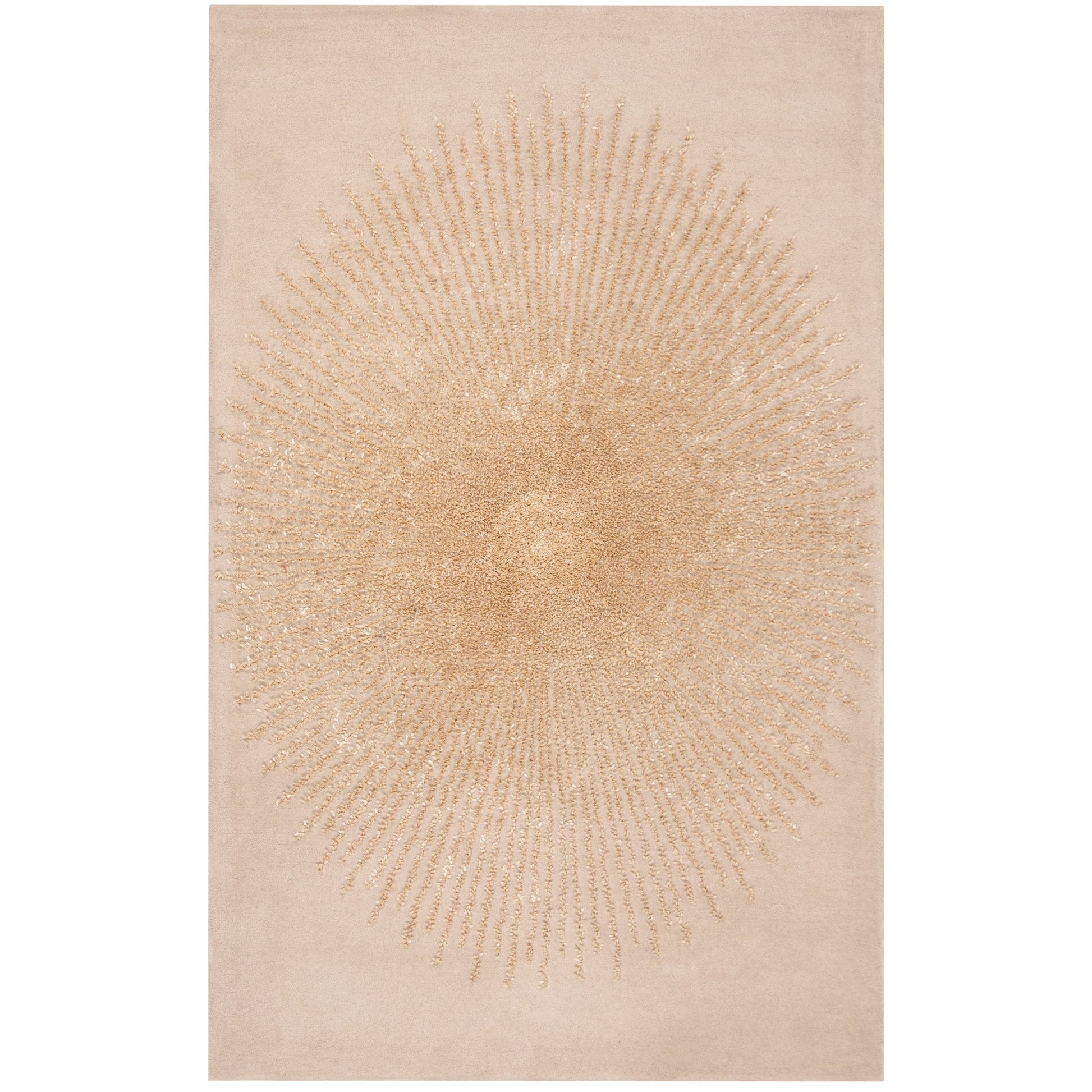 Handmade Soho Marsilia Burst New Zealand Wool Rug
