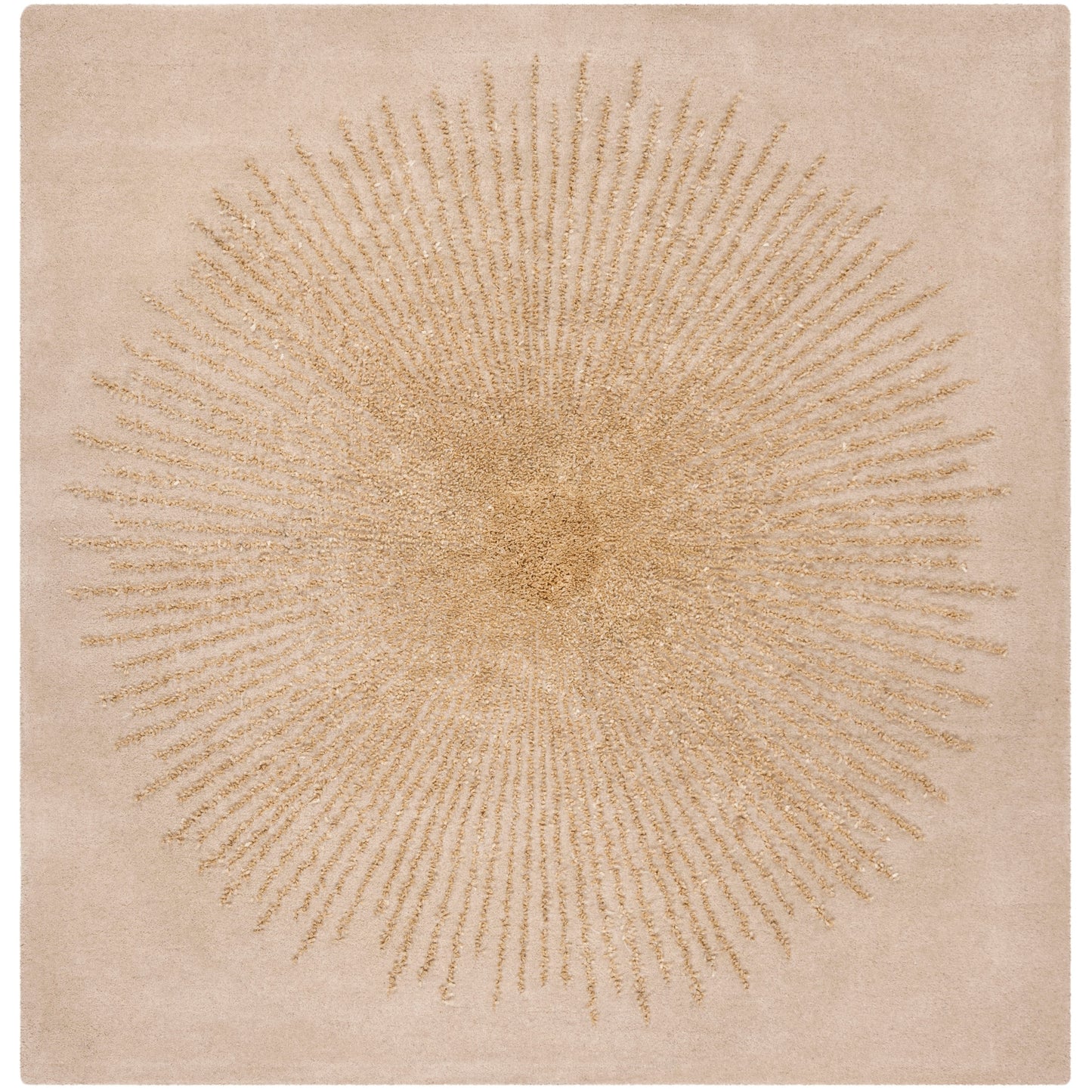 Handmade Soho Marsilia Burst New Zealand Wool Rug