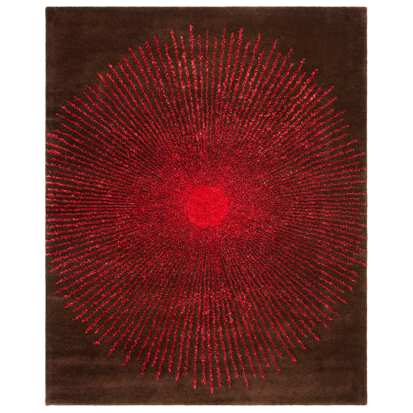 Handmade Soho Marsilia Burst New Zealand Wool Rug