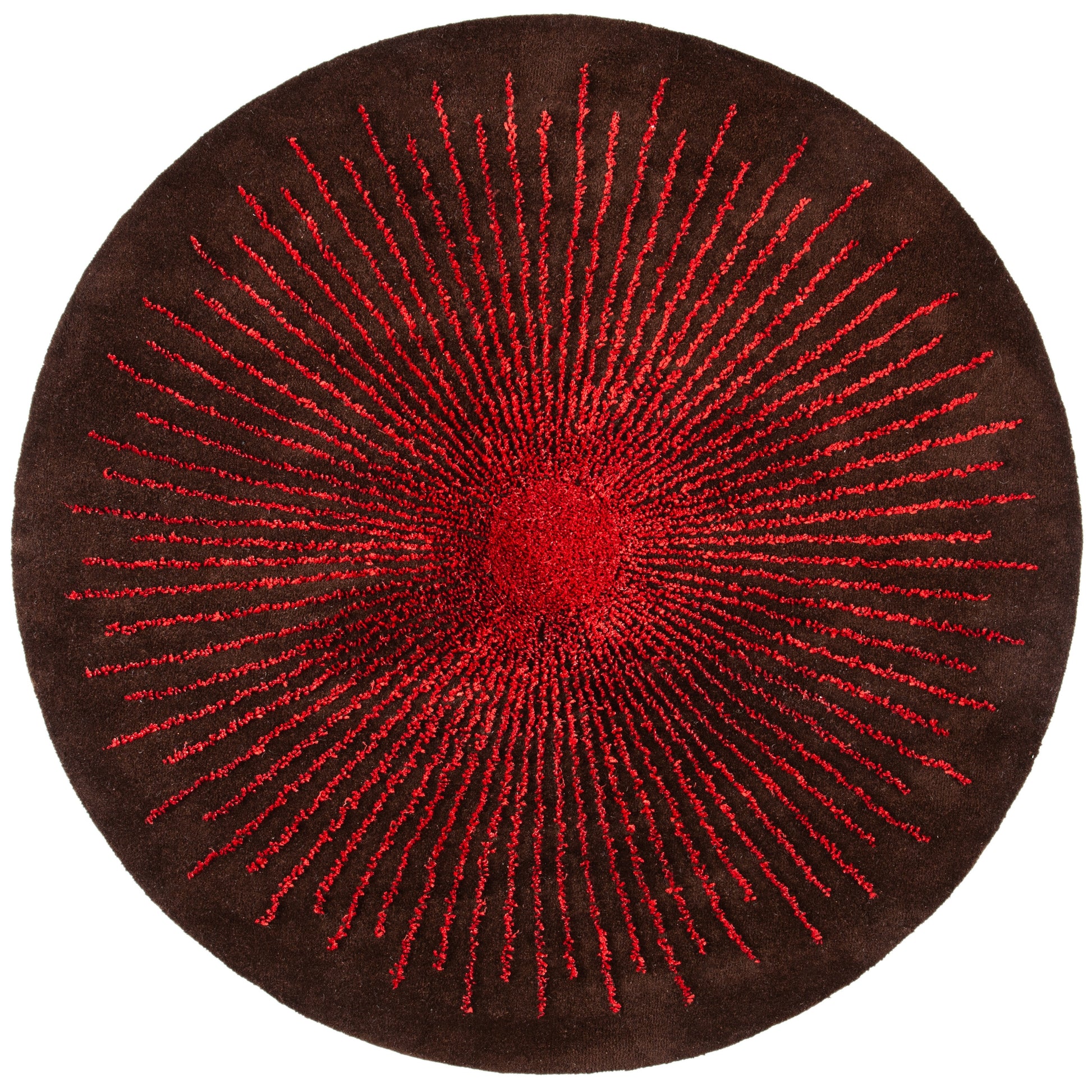 Handmade Soho Marsilia Burst New Zealand Wool Rug