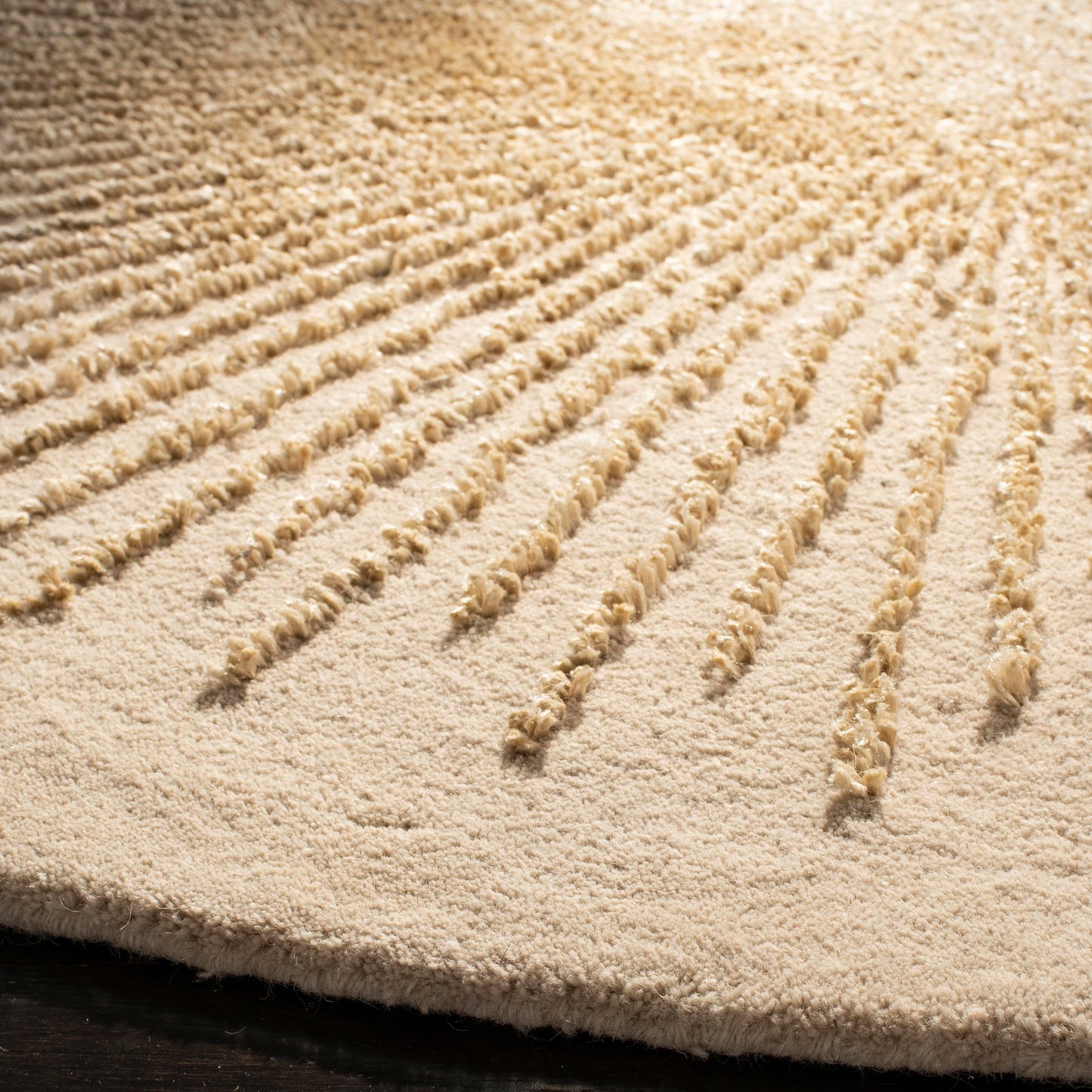 Handmade Soho Marsilia Burst New Zealand Wool Rug