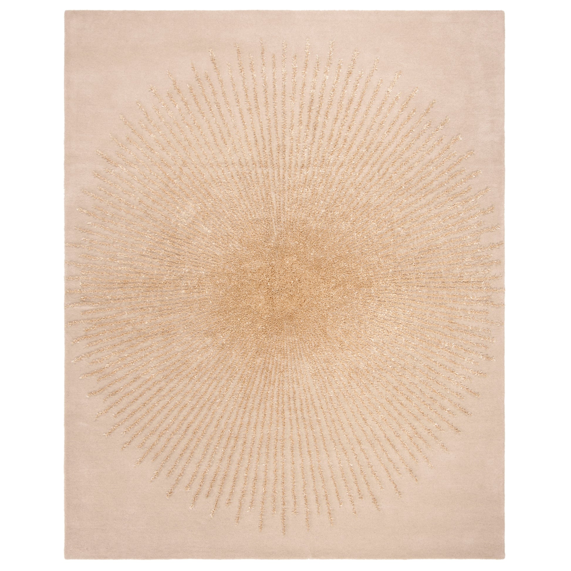 Handmade Soho Marsilia Burst New Zealand Wool Rug