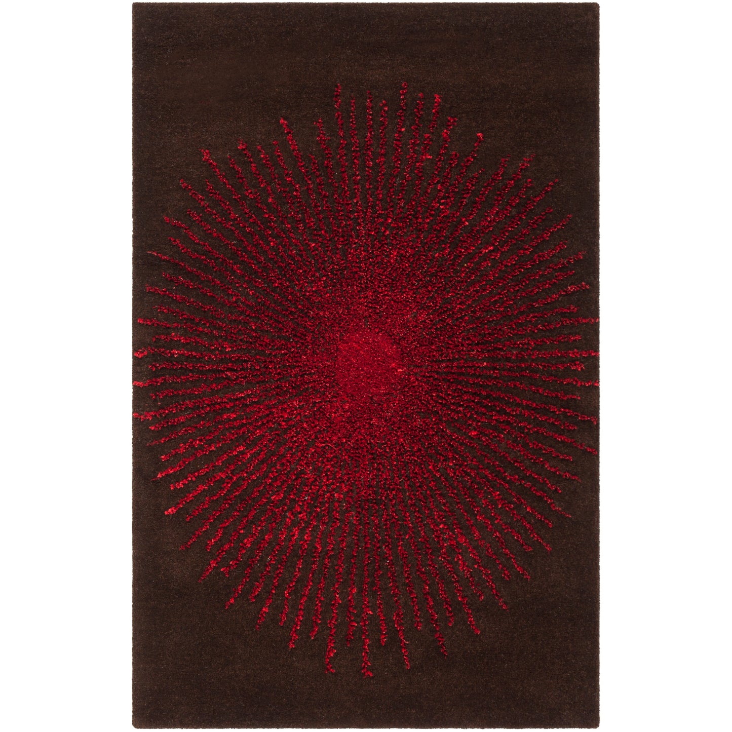 Handmade Soho Marsilia Burst New Zealand Wool Rug