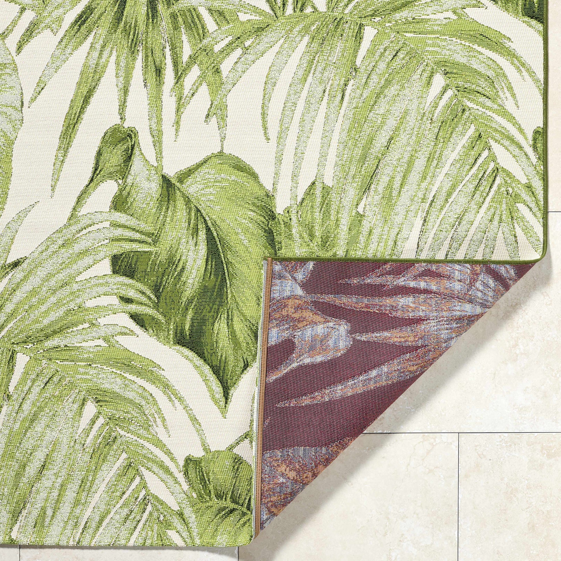 Amirah Green Area Rug-4