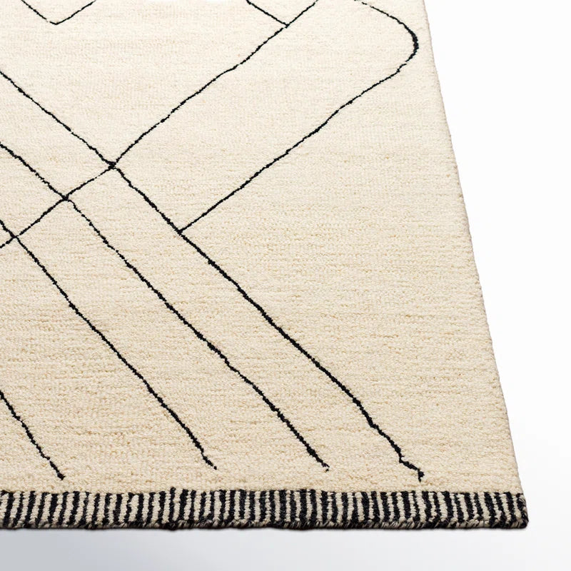 Isla Hand Tufted Wool Moroccan Indoor Rug