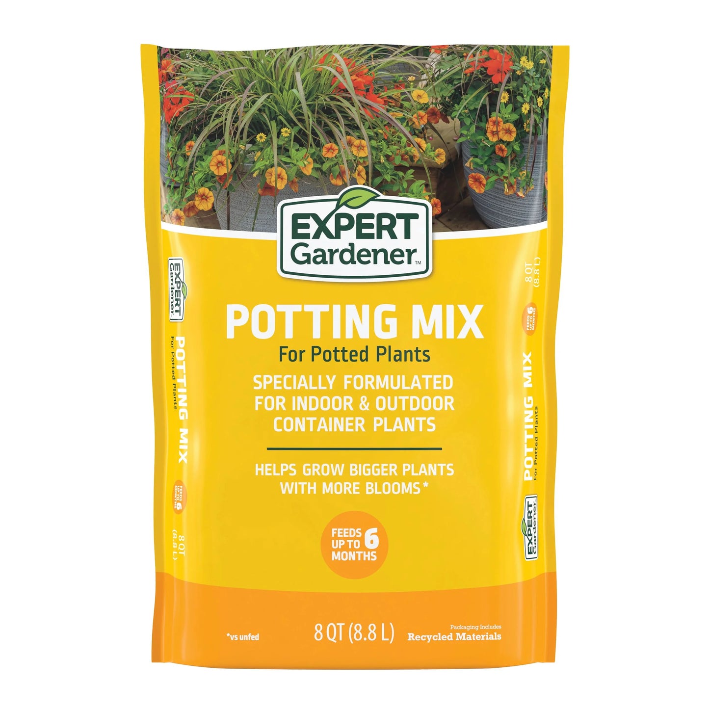 Potting Mix for Potted Plants, 8 Qt.