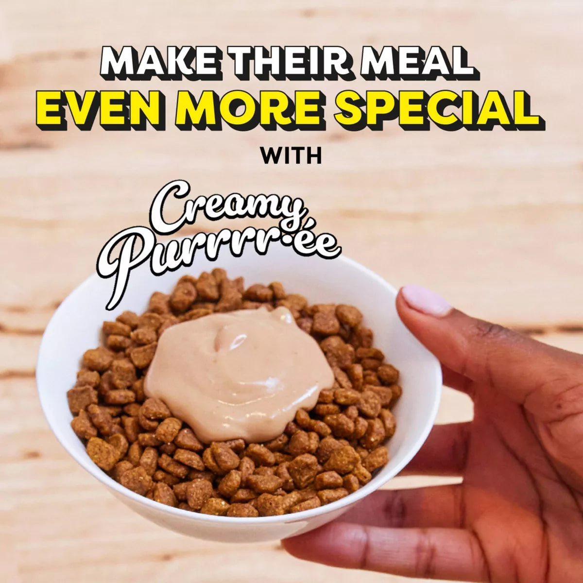 Temptations Creamy Puree with Chicken and Salmon Flavor Squeezable Lickable Variety Pack Cat Treats - 16Ct