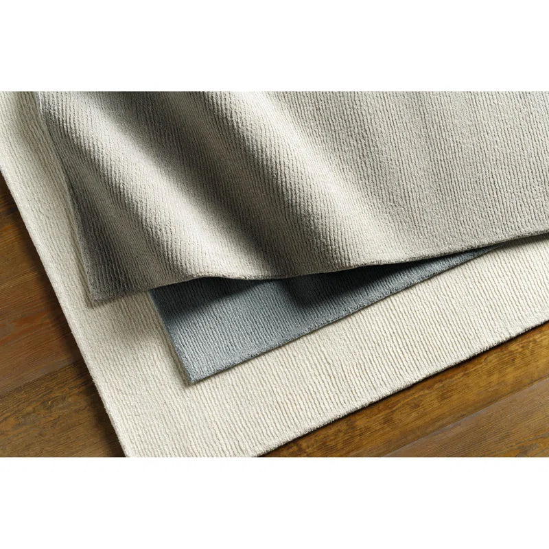 Crowe Wool Light Beige Area Rug