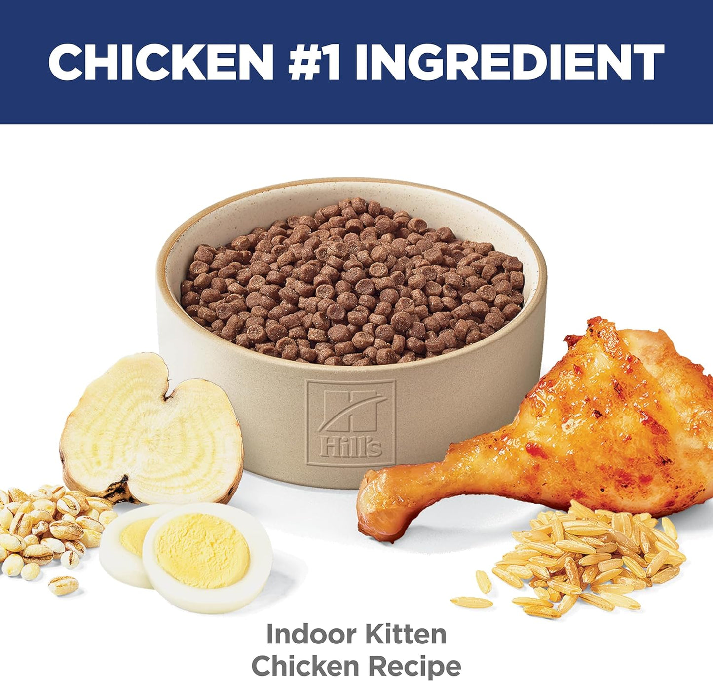 Kitten Indoor Dry Cat Food, Chicken, 3.5 Lb. Bag