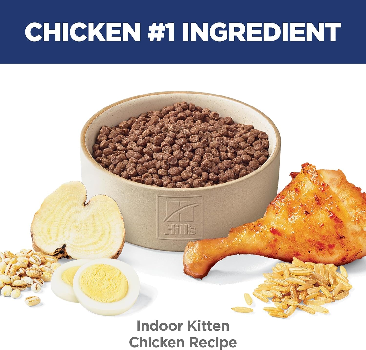 Kitten Indoor Dry Cat Food, Chicken, 3.5 Lb. Bag