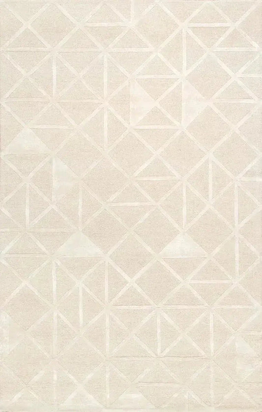 Canvello Bamboo Silk & Wool Area Rugs - 8'9" X 11'9"