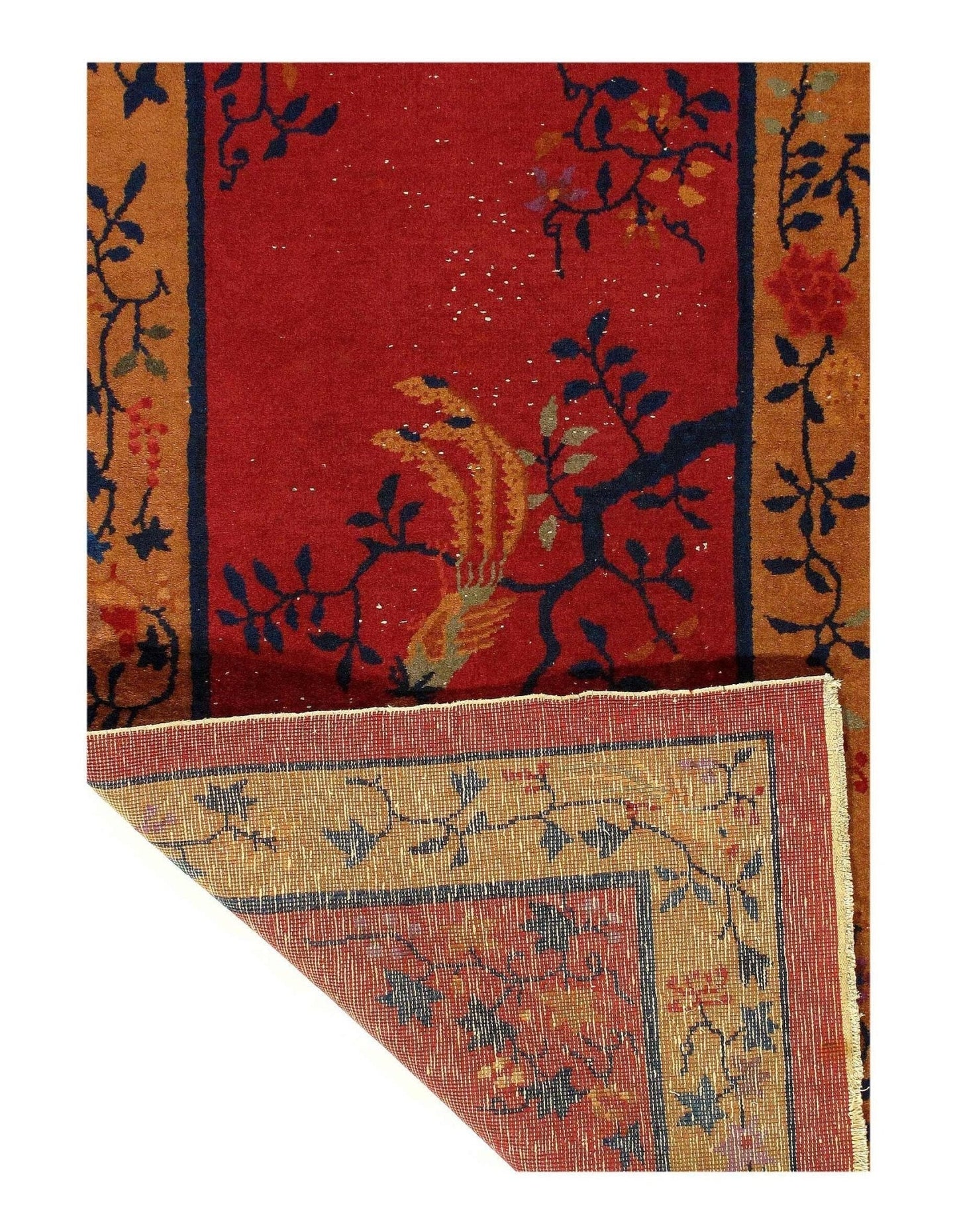Canvello Chinese Art Deco Hand Knotted Wool Rugs - 2'11'' X 5'11''